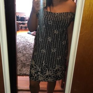 OFF THE SHOULDER SPANDEX DRESS